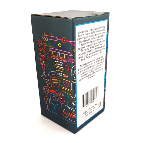 Juego de Coctelera Boston de Acero Inoxidable - Imagen 5