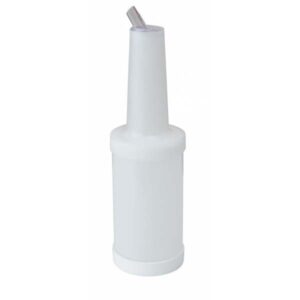 Botella Rápida para Zumos 1 Litro Blanca