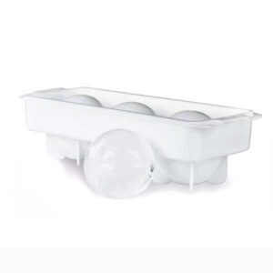 Bandeja para hacer 3 cubos de hielo esféricos