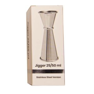 Jigger Nórdico en Forma de V 25/50 ml Acero