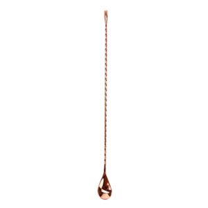 Cuchara de Bar Teardrop de 40 cm en Cobre Nordicbar