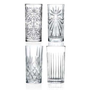 Juego de Vasos Highball RCR Mixology (4 Piezas)