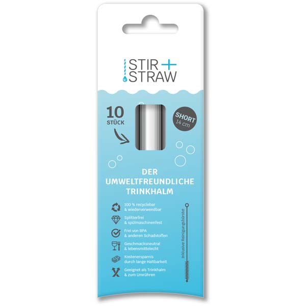 Agitadores y Pajitas 140x6 mm (10 Piezas) - Imagen 10