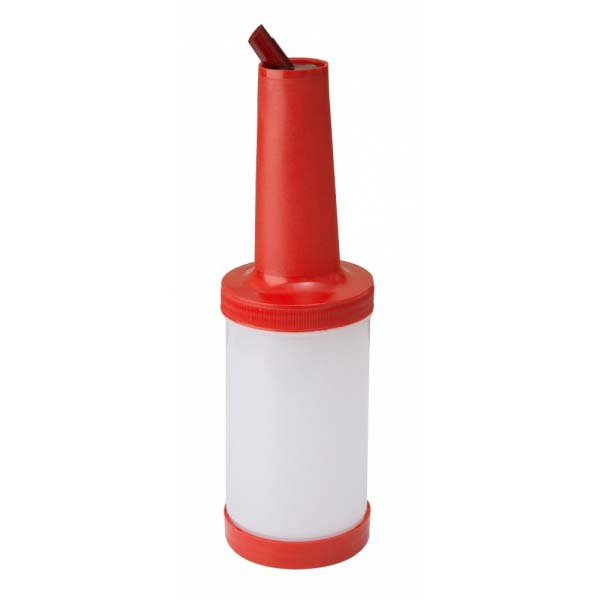 Botella Rápida para Jugos 1 Litro Roja