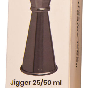 Alternative view of Jigger Nórdico en V 25/50 ml Negro