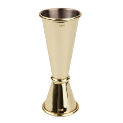 Jigger Nórdico en Forma de V 25/50 ml Dorado