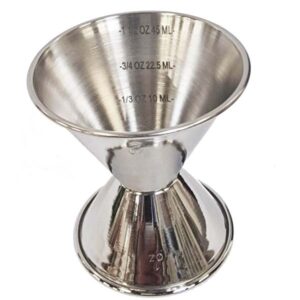 Jigger Doble con Medidas de 1+2 oz