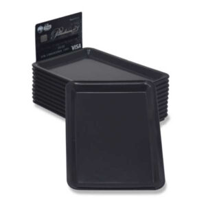 Bandeja de Propinas de Plástico Negro