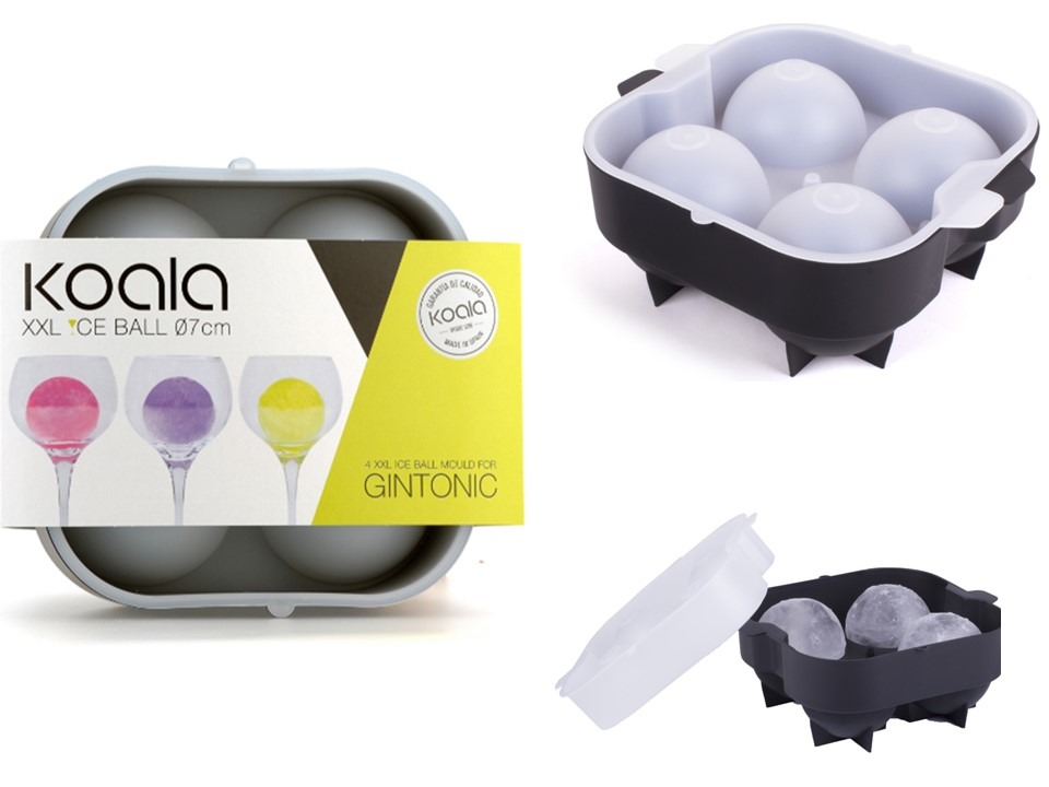 Cubos de Hielo Redondos XXL – Ø7cm – Koala